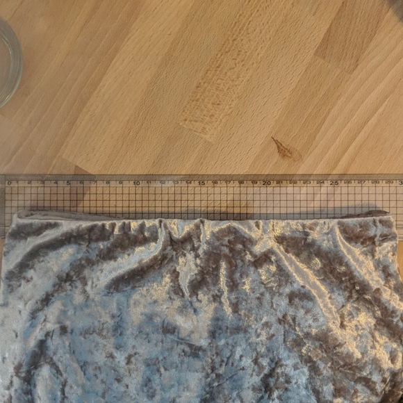 Naked Wardrobe Crushed Velvet Two Piece Set - Picture 4 of 4